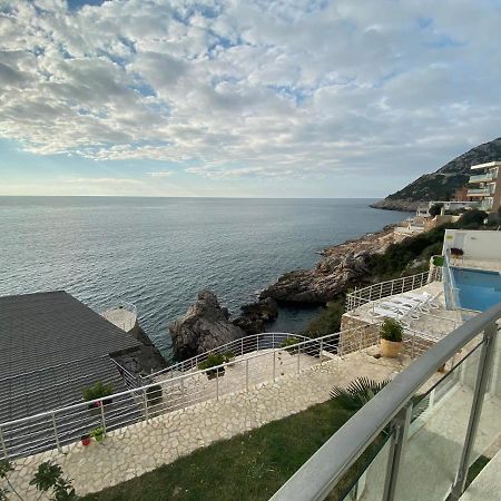 Paradise Beachfront View 2 Dobra Voda Bagian luar foto